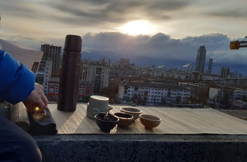 _ чай в начале и в конце семь лун с