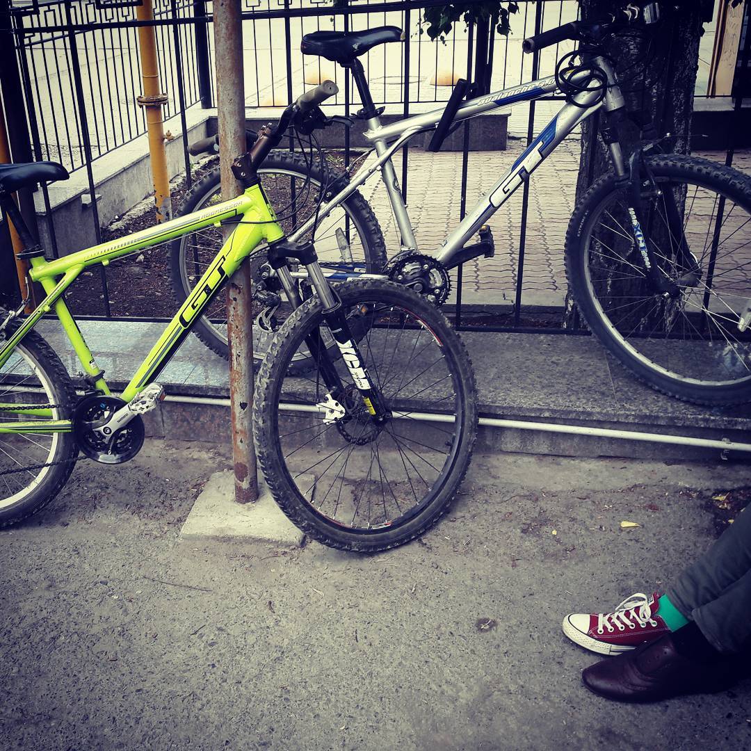Happy cycling